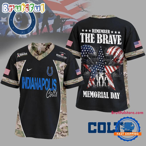 Indianapolis Colts 2026 NFL Memorial Day New Design Football Jersey