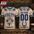 Indianapolis Colts 2026 NFL Native American Heritage 3D Shirt, Football New Design Shirt