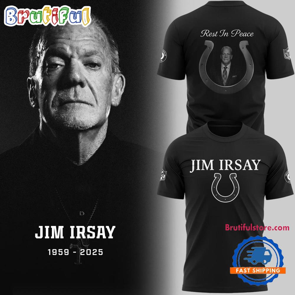 Indianapolis Colts Big Man Jim Irsay Football Tribute 1959-2025 Hoodie T-Shirt