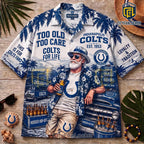 Indianapolis Colts For Life Hawaiian Shirt