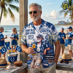 Indianapolis Colts For Life Hawaiian Shirt