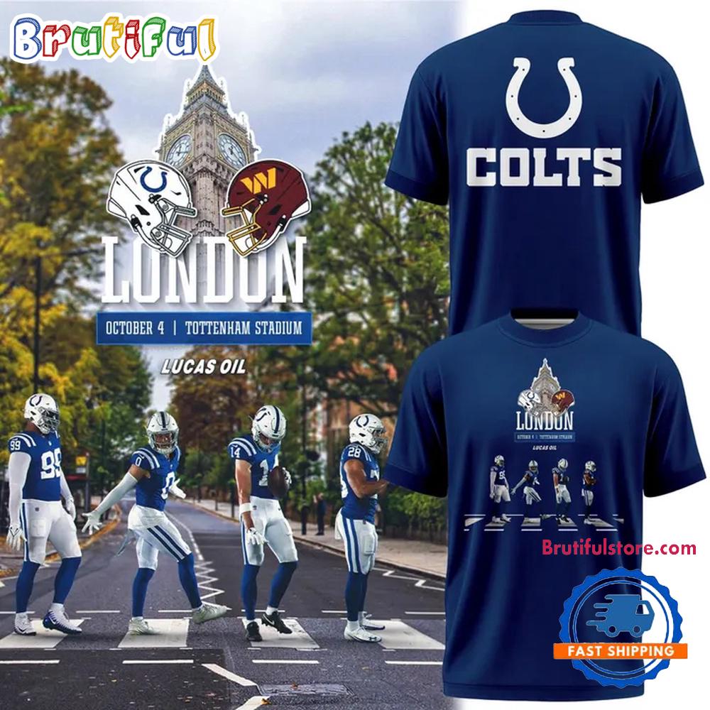 Indianapolis Colts Heading to London 2026 T Shirt