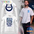 Indianapolis Colts Jesus Is King Hoodie Shirt