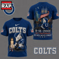 Indianapolis Colts NFL 9 11 25th Anniversary Never Forget Memorial 3D T Shirt, Football New Design Shirt
