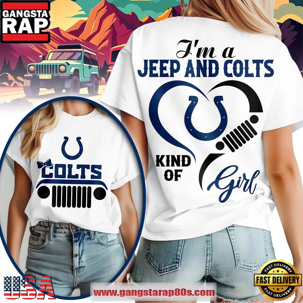 Indianapolis Colts NFL Jeep Girl Women’s Shirt