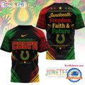 Indianapolis Colts NFL Juneteeth Freedom Faith & Future 2026 Limited 3D Shirt