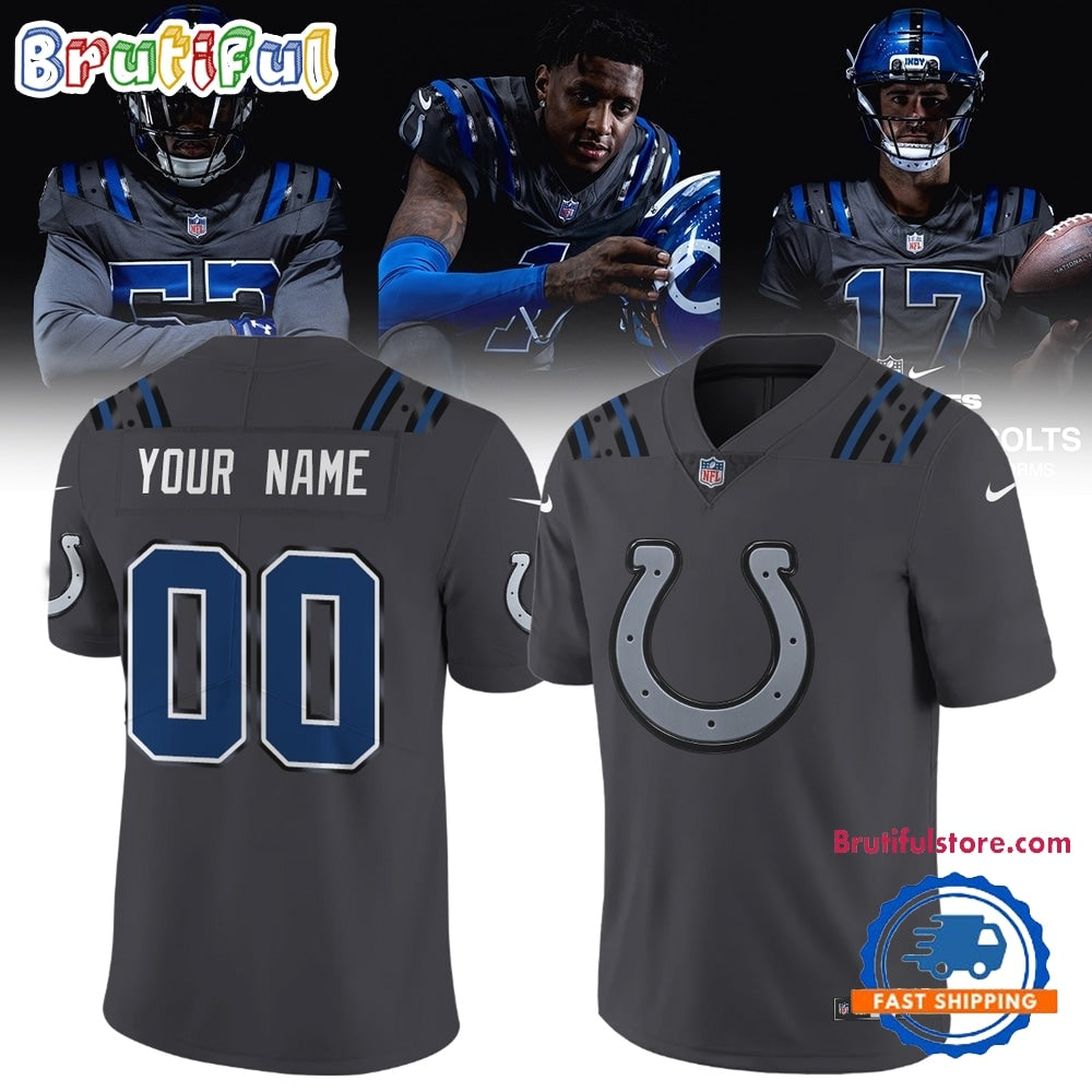 Indianapolis Colts NFL Rivalries 2026 Custom Name And Number Football Jersey