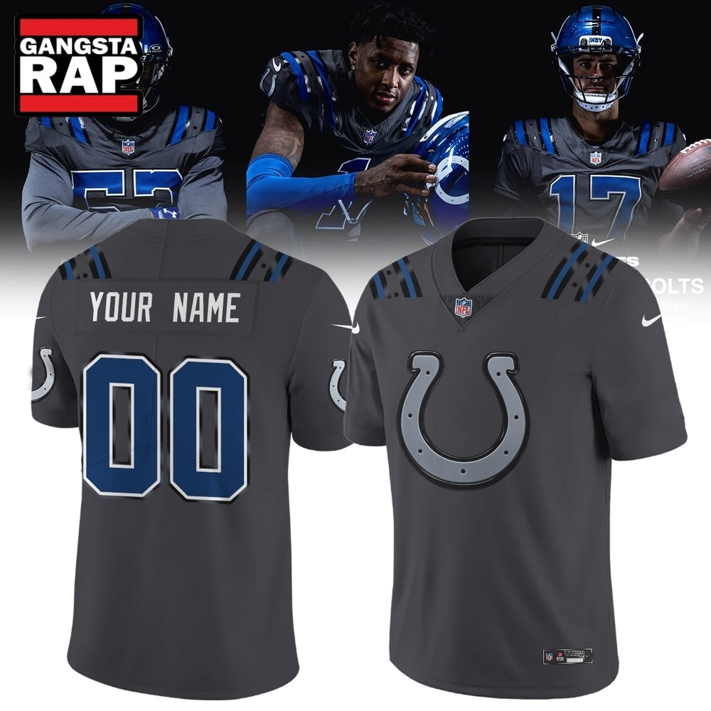 Indianapolis Colts NFL Rivalries 2026 Custom Name And Number Football Jersey