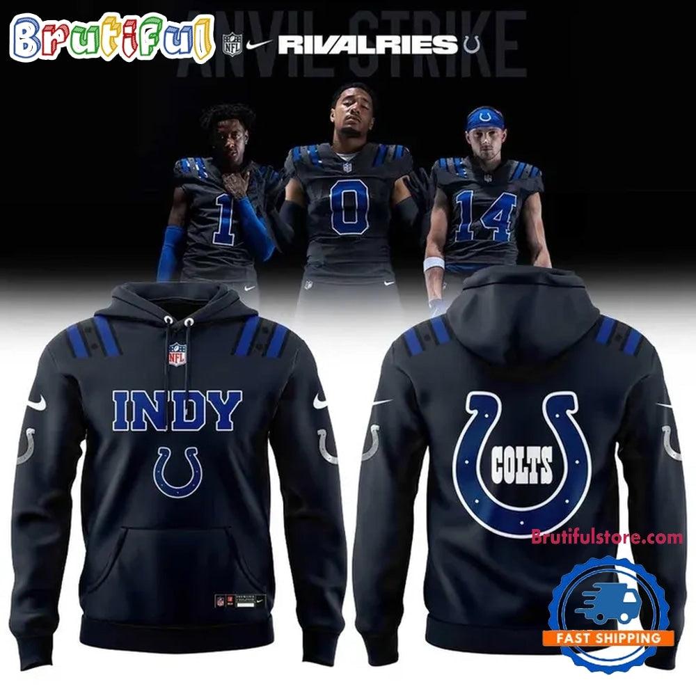 Indianapolis Colts NFL x Rivalries Anvil Strike 2026 Limited Edition Hoodie
