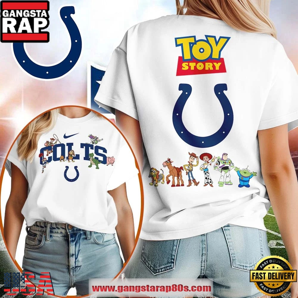 Indianapolis Colts NFL x Toy Story New Design Women 3D Shirt