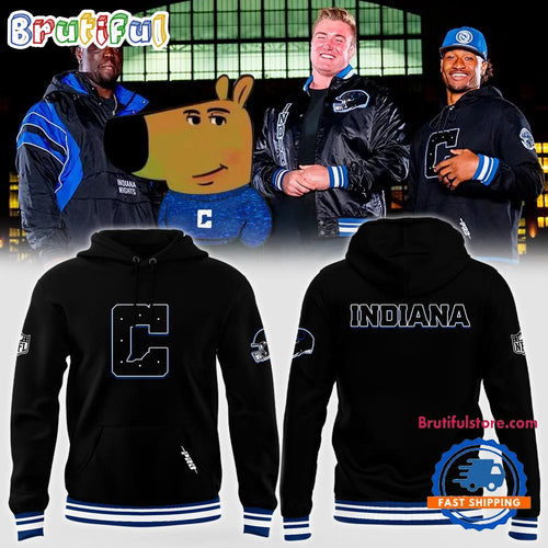 Indianapolis Colts Special Edition Iniana Night Football Black Hoodie