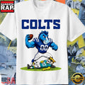 Indianapolis Colts vs Jacksonville Jaguars Classic NFL Rivalry Graphic T-Shirt