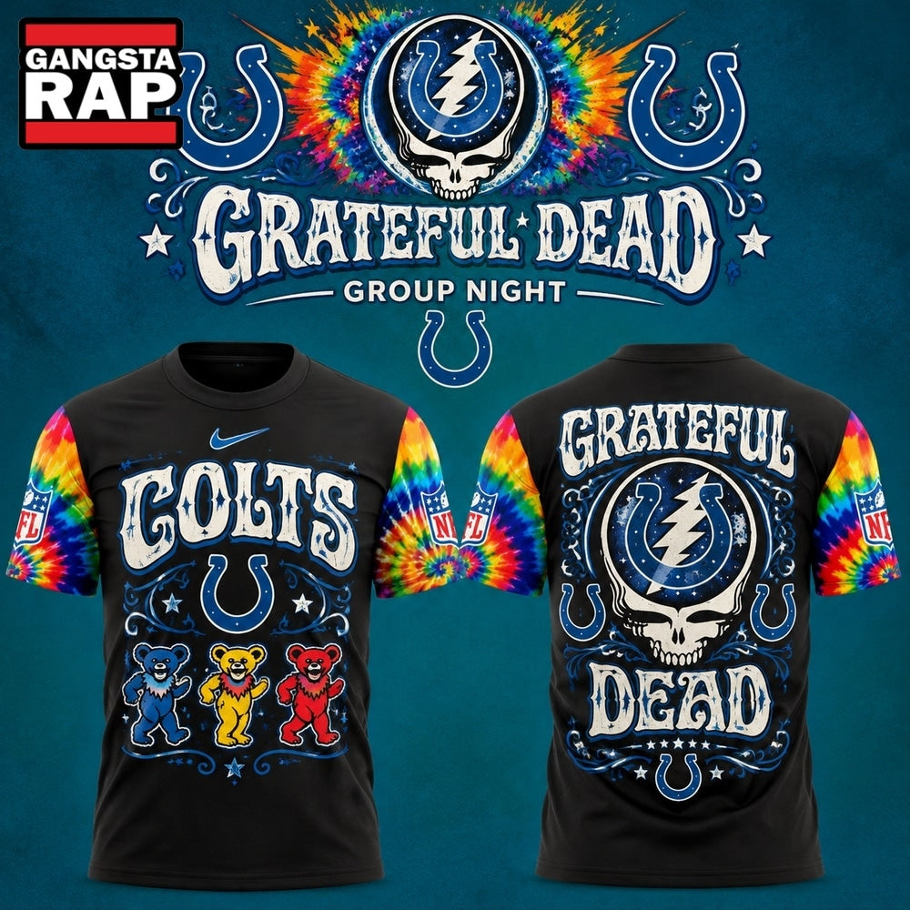 Indianapolis Colts x Grateful Dead Night 2026 Limited Edition T Shirt