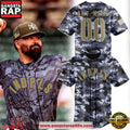 Indianapolis Indians Memorial Day 2026 Salute to Service Custom Baseball Jersey