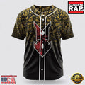 MLB Indianapolis Indians Paisley Pattern Baseball Jersey