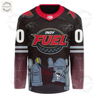 Indy Fuel Hocktoberfest Spooky Special 2025 Hockey Jersey