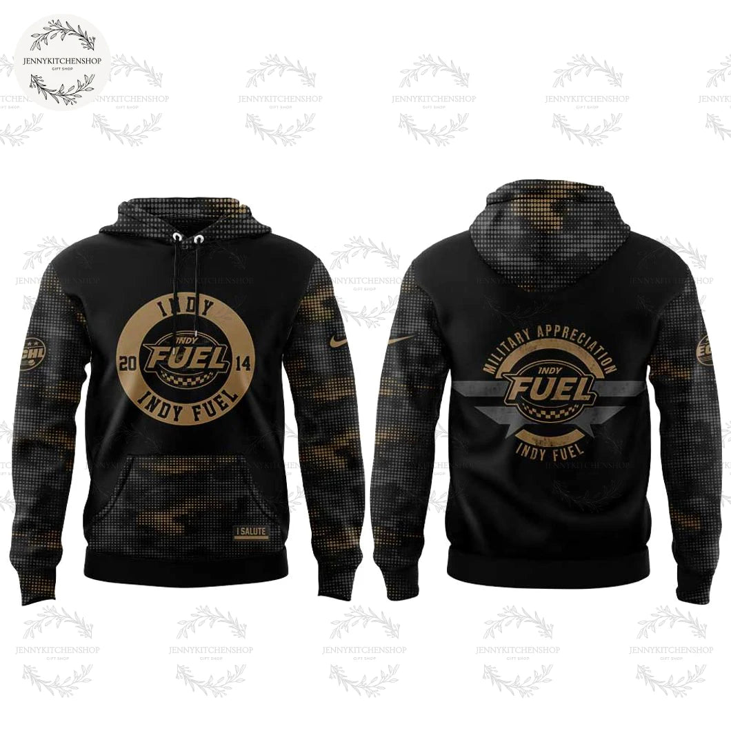 Indy Fuel Military Appreciation Night 2025 Limited Hockey Jersey