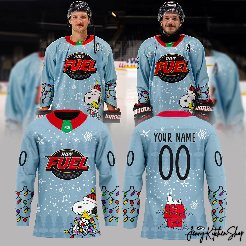 Indy Fuel x Peanuts Snoopy 2025 Limited Hockey Jersey