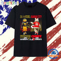 Iowa Hawkeyes on Saturday and Kansas City Chiefs on Sundays mascot T Shirt