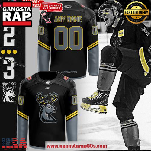 Iowa Heartlanders 2025 Kelly Cup Playoffs Official Custom Hockey Jersey
