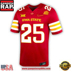 Iowa State 2025 New Home Uniform Custom Football Jersey
