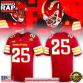 Iowa State 2025 New Home Uniform Custom Football Jersey