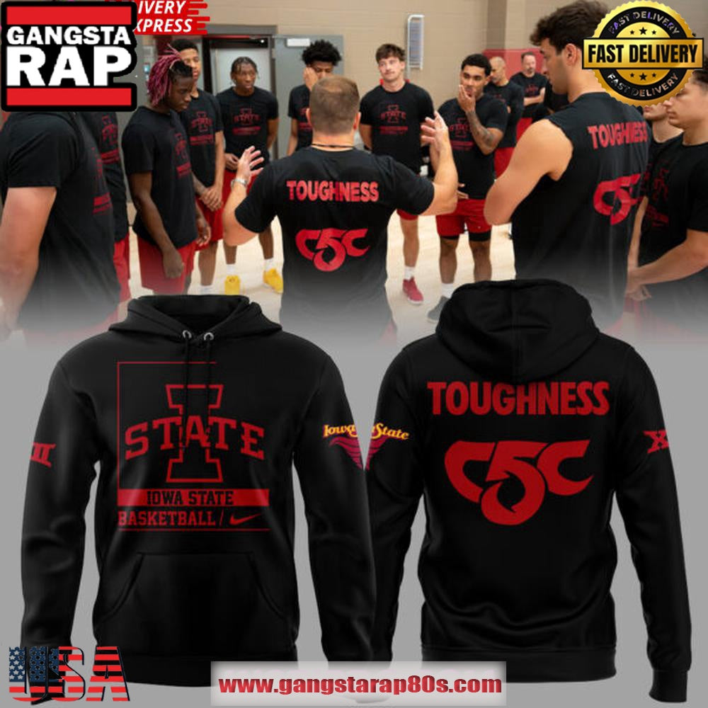 Iowa State Basketball TOUGHNESS C5C All Over Print Hoodie