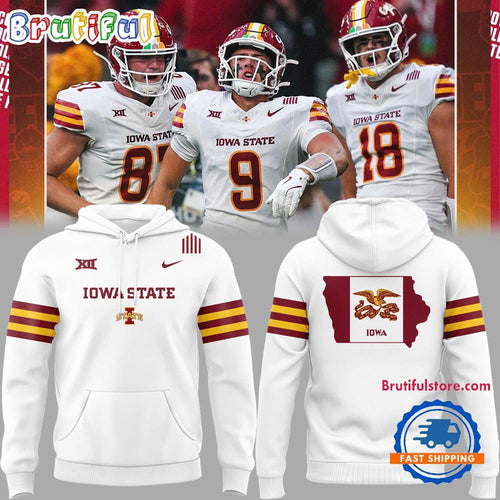 Iowa State Cyclone Flag Uniform 2025 Limited Edition Hoodie T-Shirt