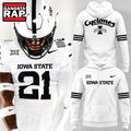 Iowa State Cyclones 2026 Icy Whites Uniform White Hoodie