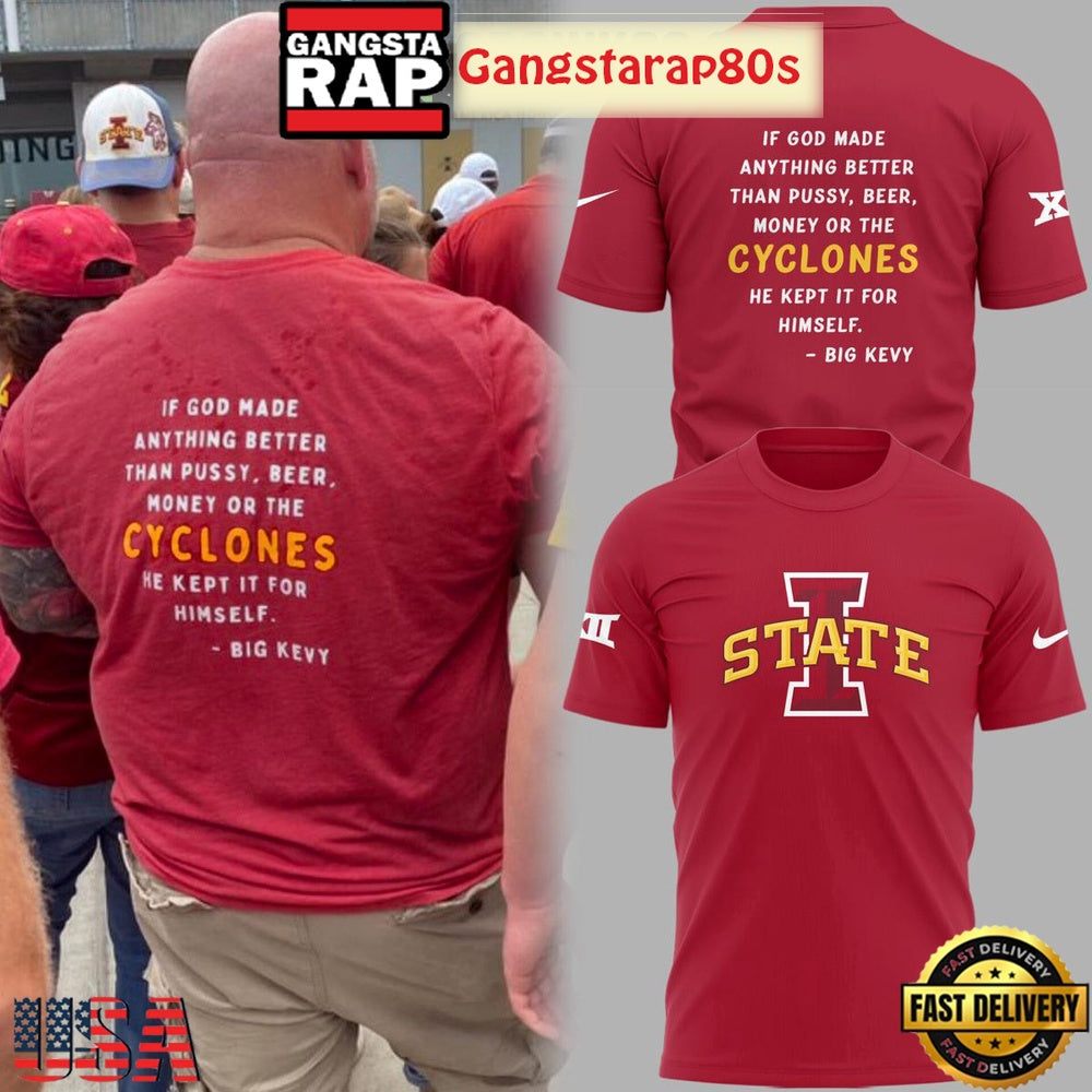 Iowa State Cyclones He Kept It For Himself Unisex 3D Hoodie