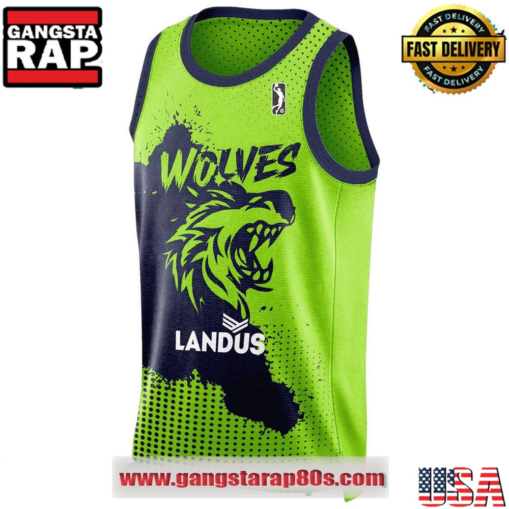Iowa Wolves Los Lobos Specialty Custom Basketball Jersey