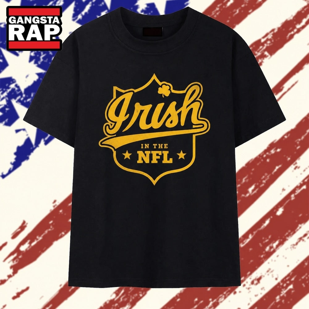Irish in the NFL Notre Dame Football T Shirt