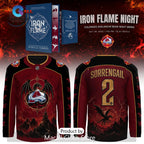 Iron Flame Colorado Avalanche Sorrengail Hockey Jersey 2026