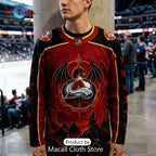 Iron Flame Colorado Avalanche Sorrengail Hockey Jersey 2026