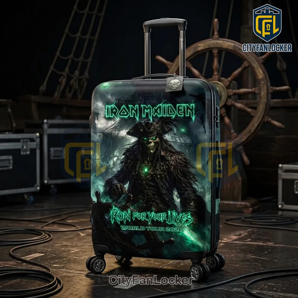 Iron Maiden 2026 World Tour Luggage Cover