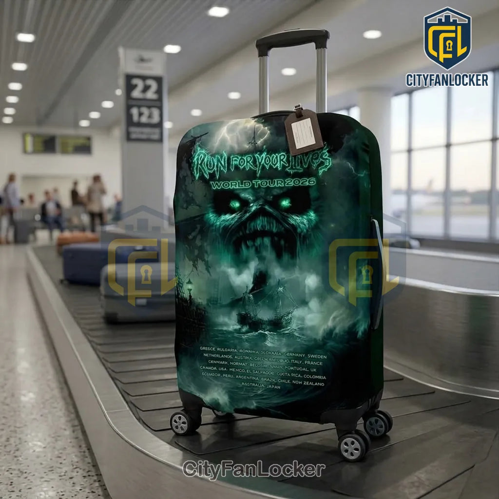Iron Maiden 2026 World Tour Luggage Cover