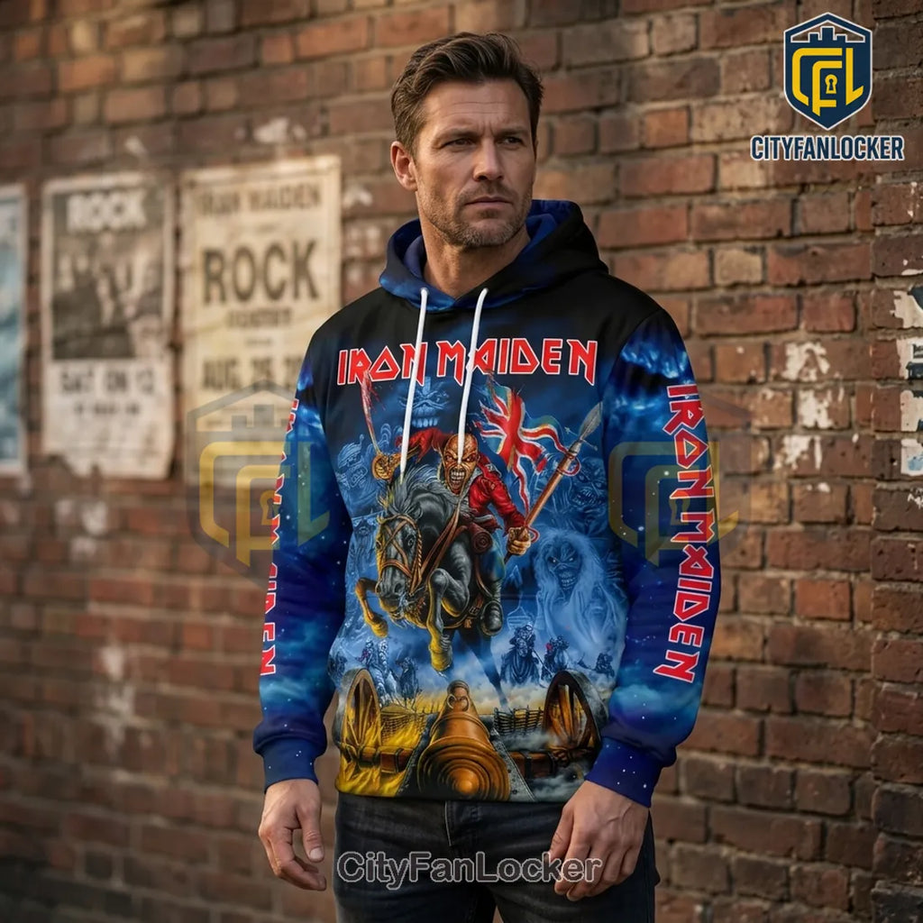Iron Maiden 2026 World Tour Run For Your Lives Hoodie