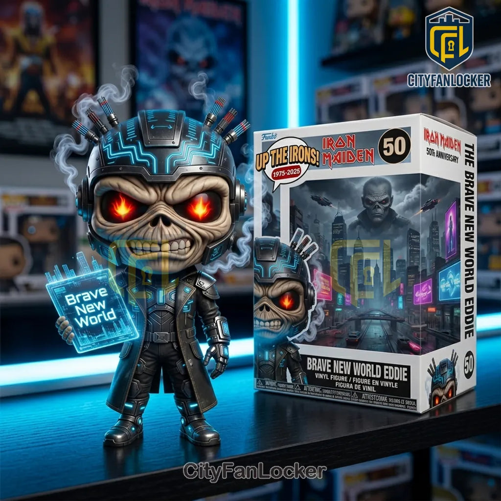 Iron Maiden Brave New World Eddie Vinyl Figure