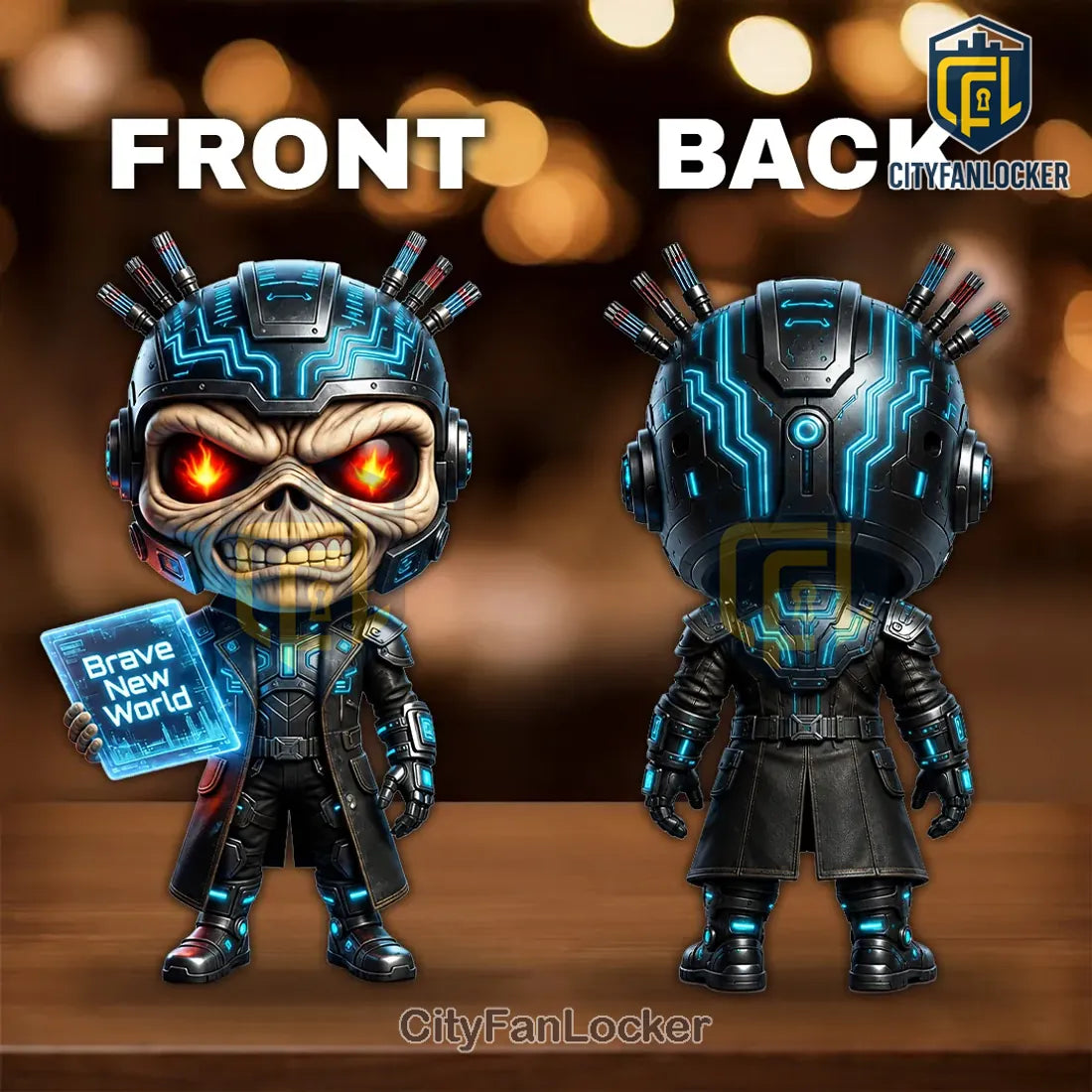 Iron Maiden Brave New World Eddie Vinyl Figure