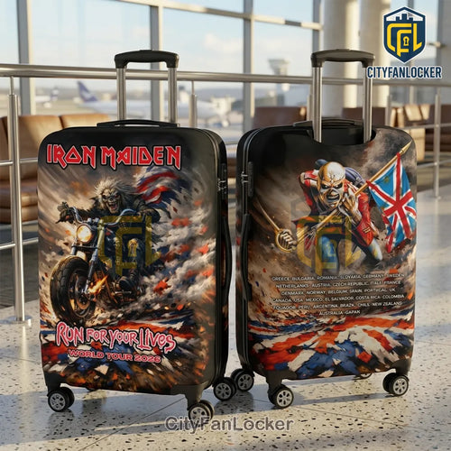 Iron Maiden Run For Your Lives 2026 Luggage Cover