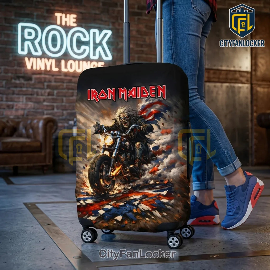 Iron Maiden Run For Your Lives 2026 Luggage Cover