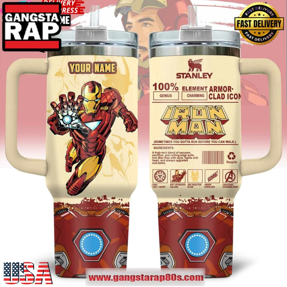 Iron Man x Stanley Limited Edition Tumbler Cup 40oz