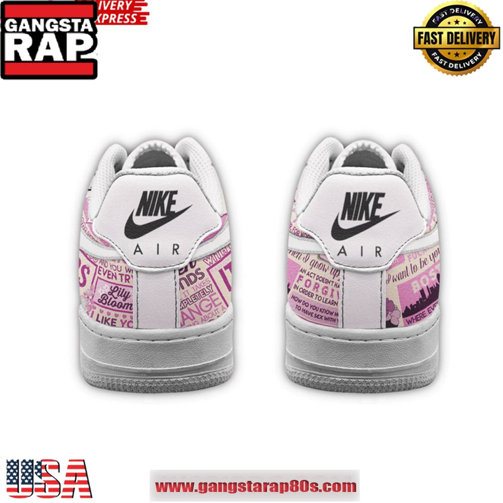 It Ends With Us Limited Edition Air Force 1 Running Sneakers Shoes