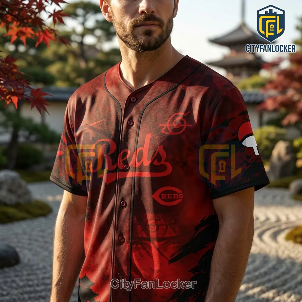 Itachi Uchiha x Cincinnati Reds 2026 Edition Baseball Jersey