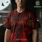 Itachi Uchiha x Milwaukee Brewers 2026 Edition Baseball Jersey
