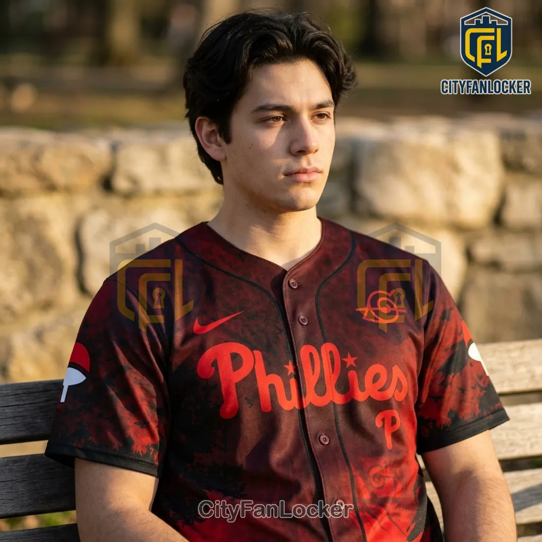 Itachi Uchiha x Philadelphia Phillies 2026 Edition Baseball Jersey