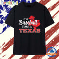 It’s Baseball Time in Texas Flood Relief T Shirt