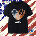 It’s in My DNA Dallas Cowboys and San Francisco Giants T Shirt