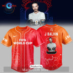 J Balvin x FIFA World Cup 2026 HexaPitch Ember Baseball Jersey