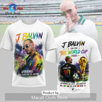 J Balvin x FIFA World Cup 2026 Live For The World Cup T-Shirt